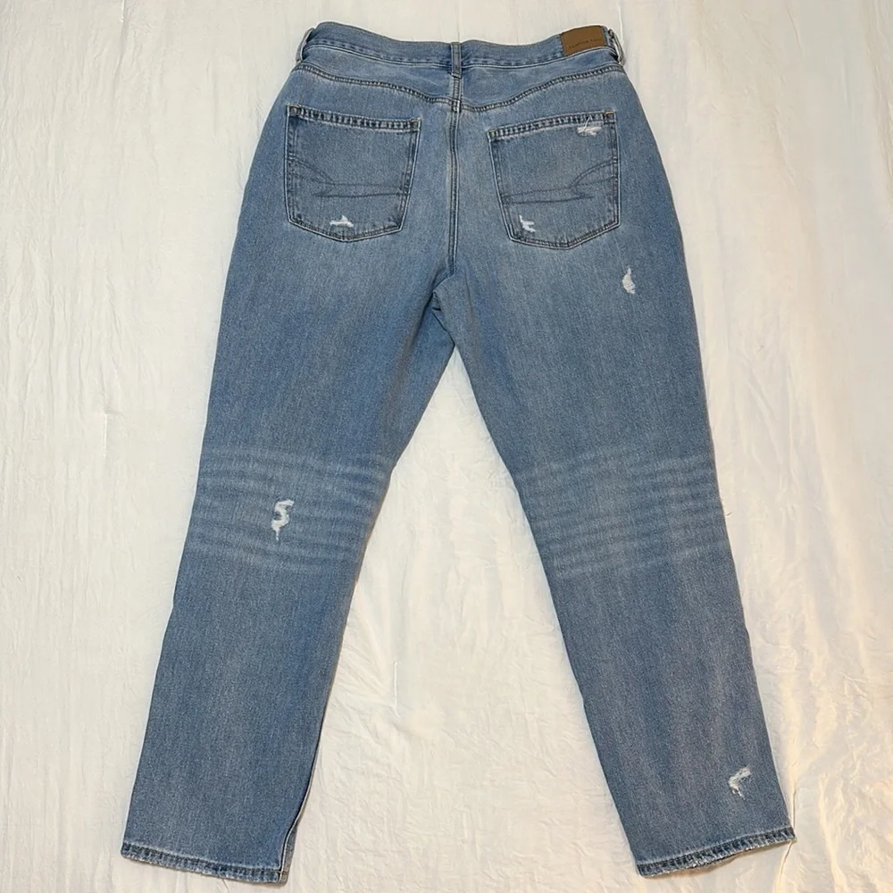 American Eagle Mom Jeans 12 Regular - Picture 2 of 10